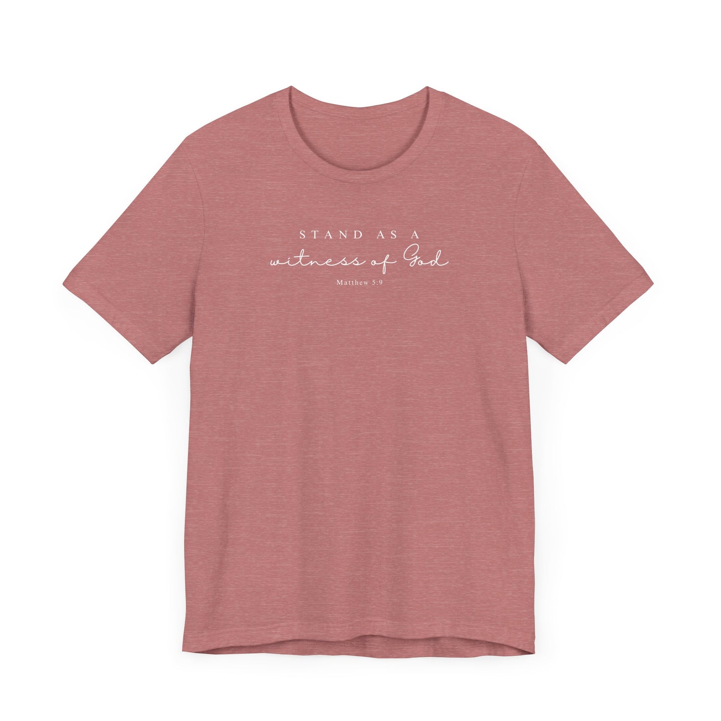 Stand as a Witness T-Shirt | LDS Christian Apparel